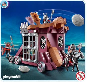 Catapulte géante et cachot