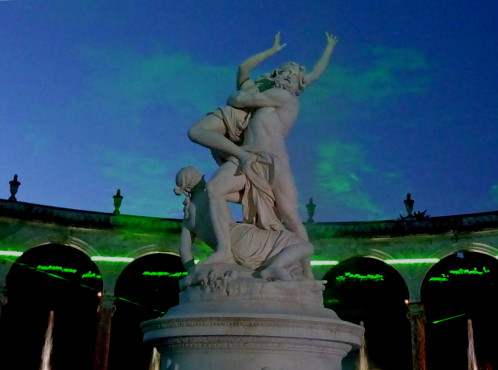 Grandes eaux nocturnes Bosquet de la colonnade