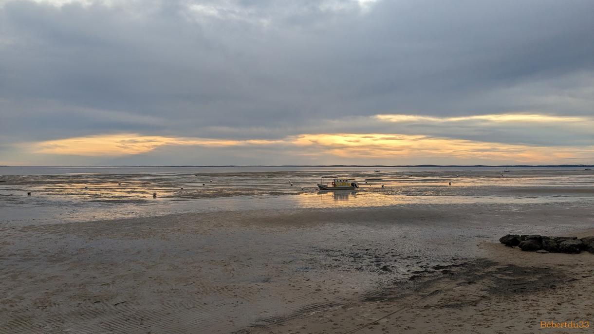 coucher de soleil à ...
