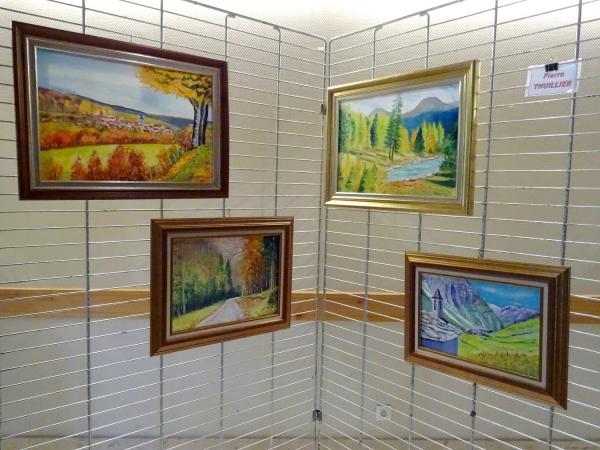 Le salon des peintres 2015 des Amis du Châtillonnais a eu un très grand succès !