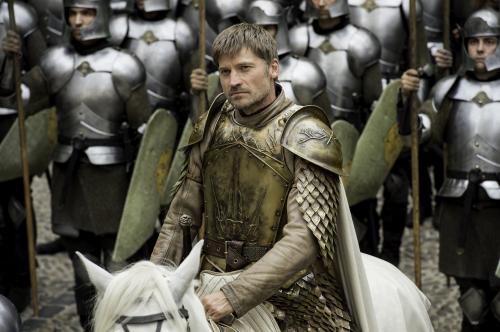 Jaime en armure Lannister, une première