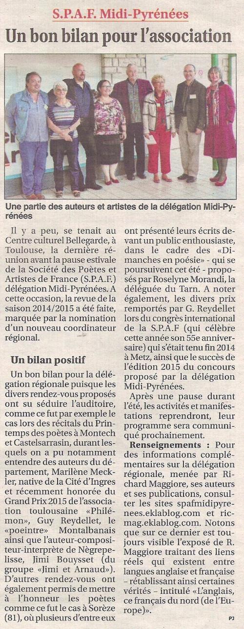 MOISSON D'ARTICLES
