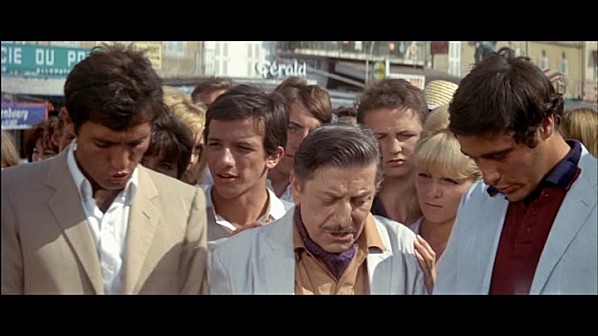 LOUIS DE FUNES - MICHEL GALABRU - LE GENDARME DE SAINT TROPEZ - 1964