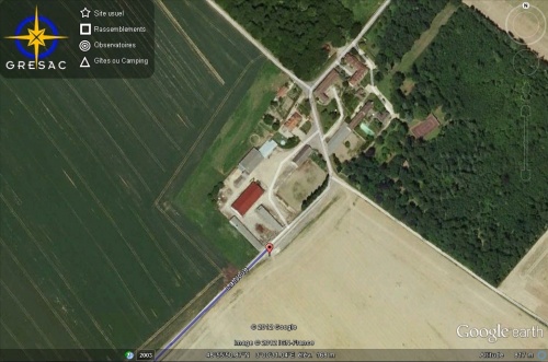 Sites d'observation en dehors de Meaux