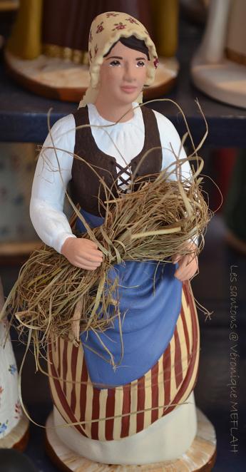 Marché de Noël : Les santons