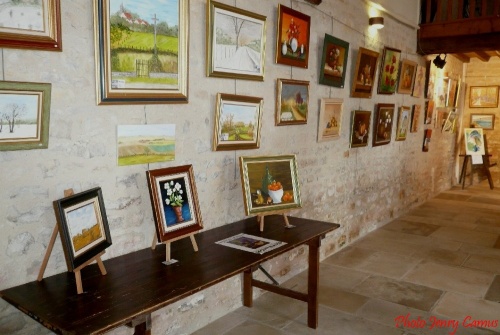 Les peintres de la Section Peinture des Amis du Châtillonnais ont exposé à Jully (Yonne)