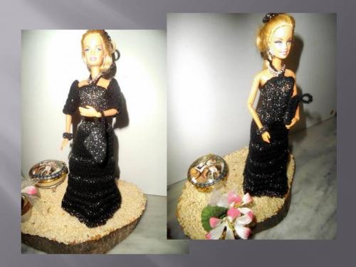 Barbie:créations / stylistes 2015 "La petite robe noire ( 11)