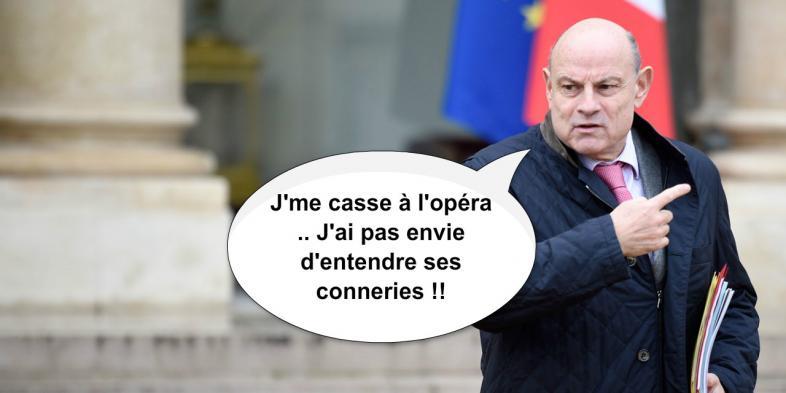 Jean-Marie Le Guen a préféré aller à l'opéra plutôt que d'écouter François Hollande