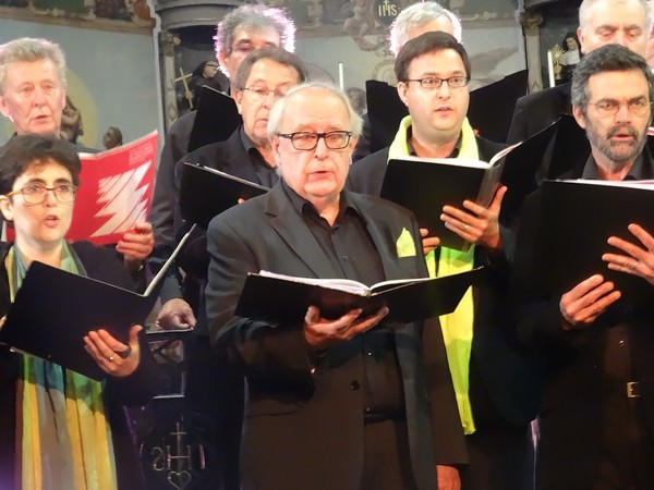 Le Choeur de Haute Côte d'Or s'est produit à l'église Saint-Nicolas de Châtillon sur Seine...