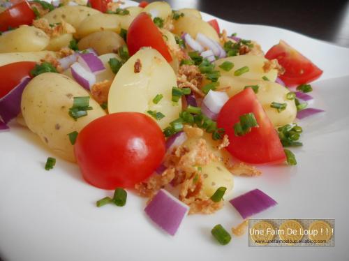 Salade de pommes de terre nouvelles 