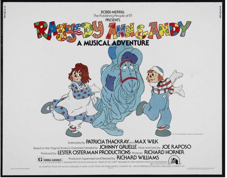RAGGEDY ANN AND ANDY BOX OFFICE USA 1977