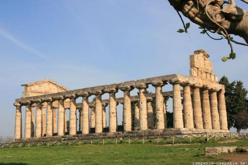 Patrimoine mondial de l'Unseco : Cilento et le Vallo Diano, avec les sites archéologiques de Paestum et Velia - Italie