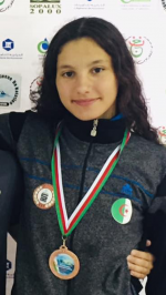 2019 à Tlemcem Ghecham Amina GSP MCA