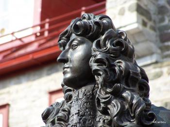 Histoire du buste de Louis XIV Place Royale à Québec