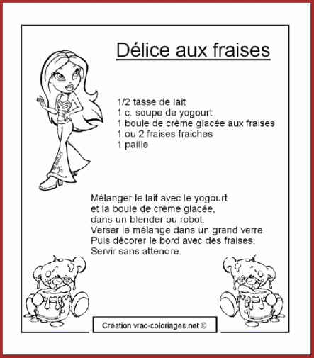 Recettes Pour Enfants.