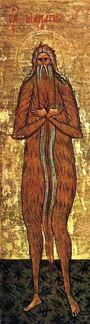 Saint Macaire, Ermite en Egypte († 395)