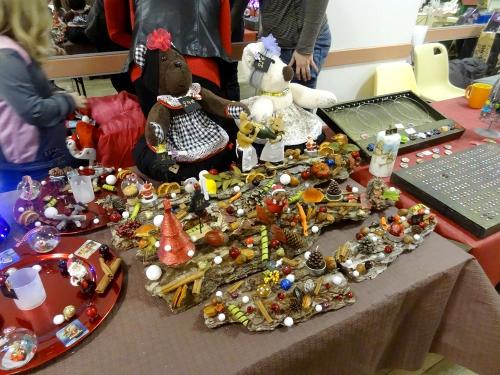 Le marché de Noël 2013 à Sainte Colombe sur seine