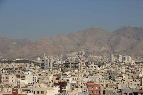 Dans les rues de Téhéran