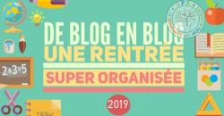 Une rentrée super organisée.