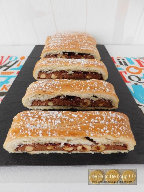 Tresse sablée chocolat noisette 