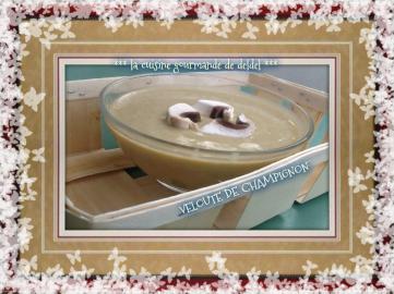 VELOUTÉ DE CHAMPIGNON
