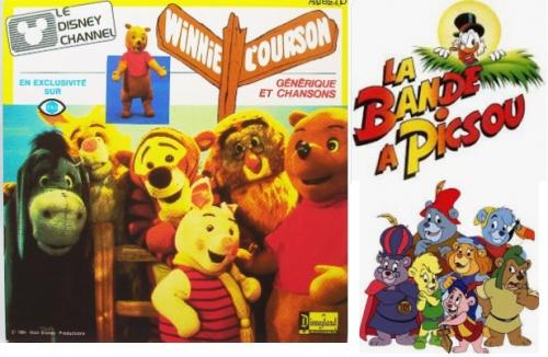 Nostalgiques ? Winnie l'ourson, la bande à picsou, les gummi