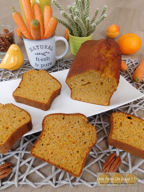 Carrot cake léger ( sans matière grasse ) 