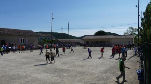 Quelques Villeneuvoie et Lavilledieu au fédéral quadrettes vérérans à Valvigneres 