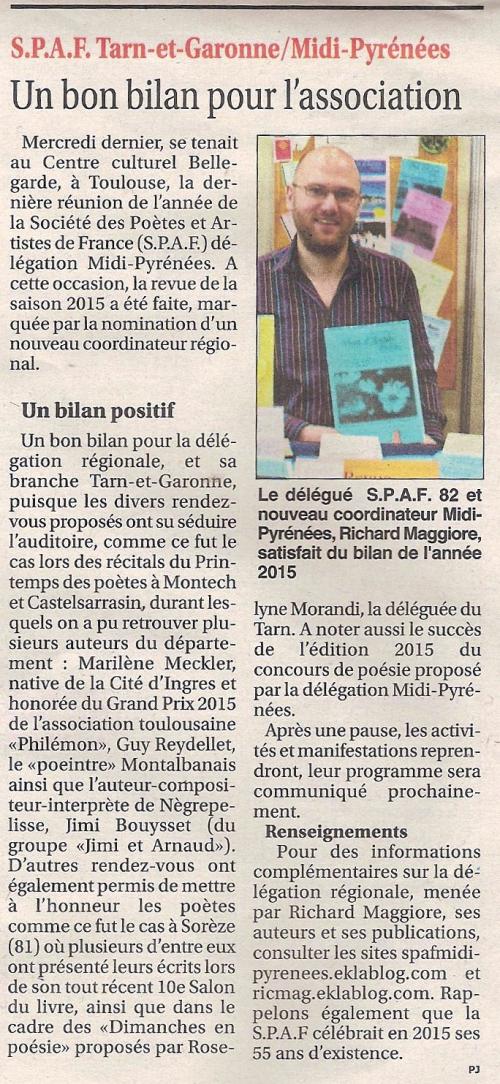 DANS LA HOTTE DE LA PRESSE