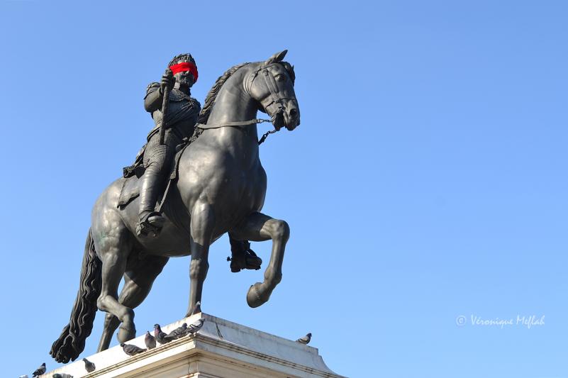 La statue équestre d'Henri IV (Pont Neuf)
