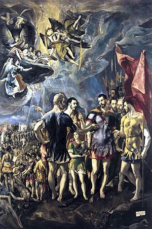 Saint Maurice et ses compagnons de la légion thébéenne, militaires romains martyrisés à Auganuum († v. 287)