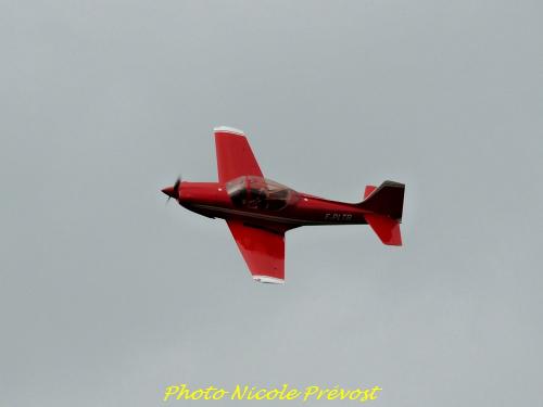 Nicole Prévost s'est rendue au meeting d'aviation de Juvancourt dans l'Aube...