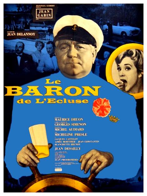 LE BARON DE L'ECLUSE - BOX OFFICE JEAN GABIN 1960