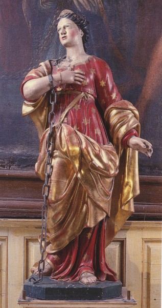 Sainte Reine. Martyre à Alésia, en Côte d'Or († 252)