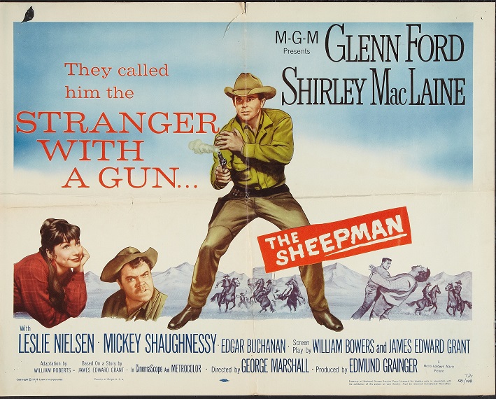 THE SHEEPMAN BOX OFFICE USA 1958