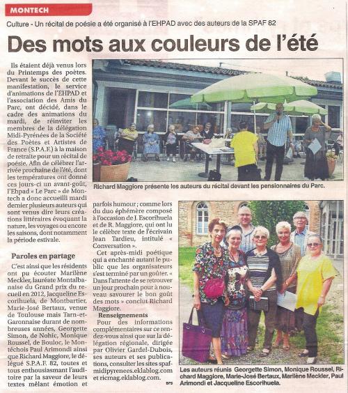 MONTECH ENCORE ET TOUJOURS