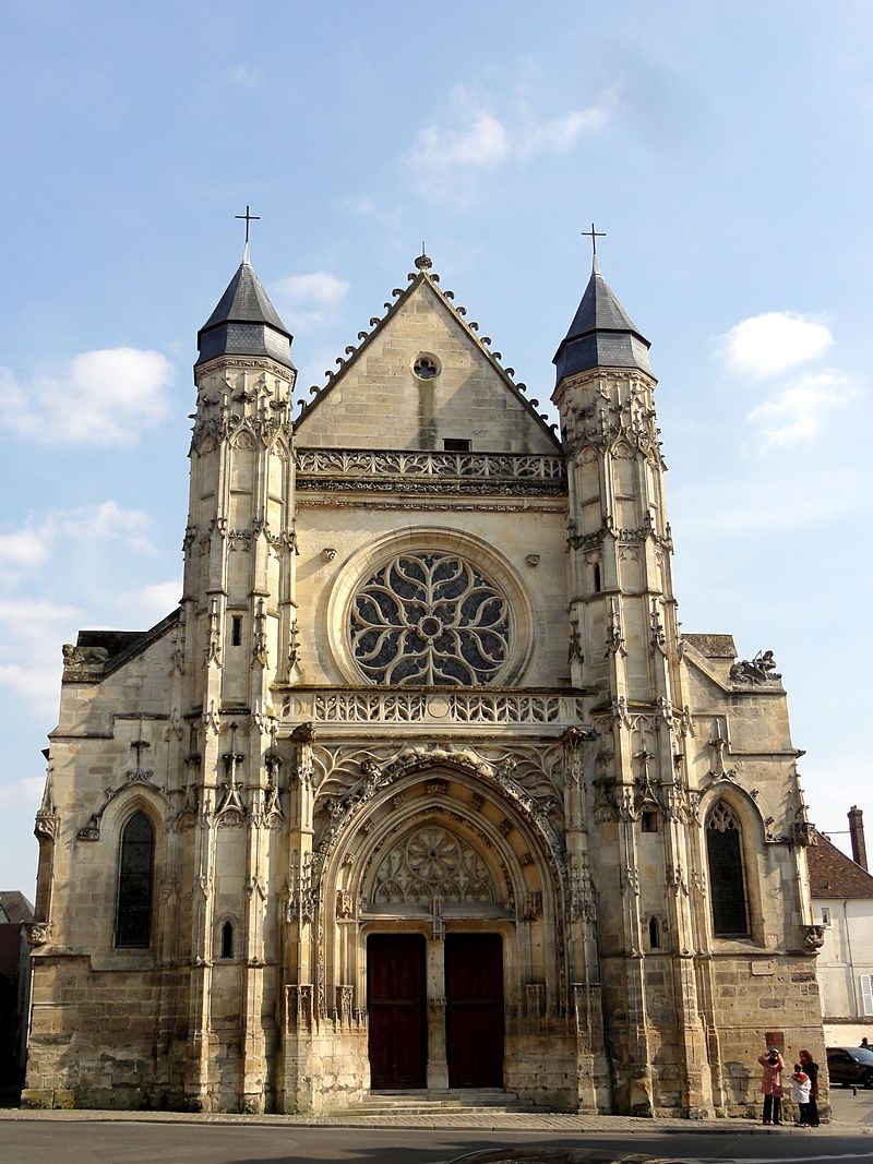 Façade occidentale (tournée vers le nord-ouest).