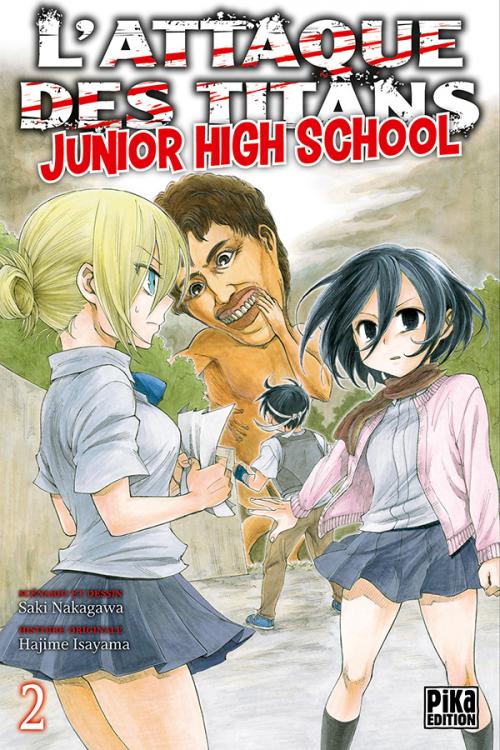 L'attaque des titans - Junior high school - Tome 02 - Saki Nakagawa & Hajime Isayama