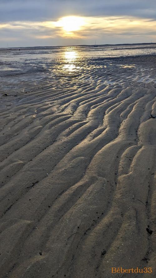 coucher de soleil à ...
