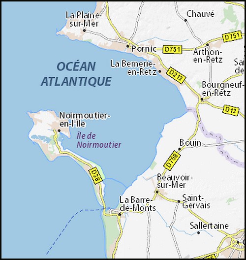 Ile de Noirmoutier  ( Vendée )