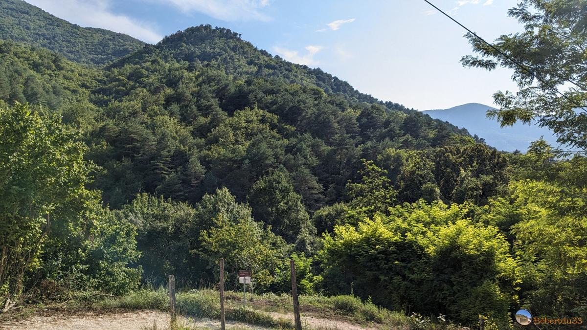 une cascade à Sospel 