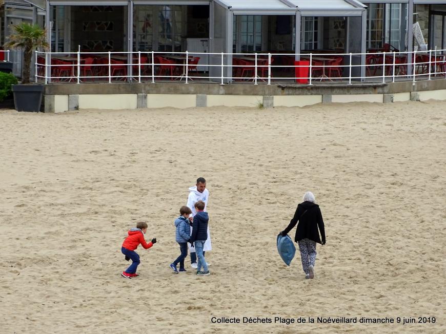 Nettoyage Plage de la Noéveillard Pornic juin 2019