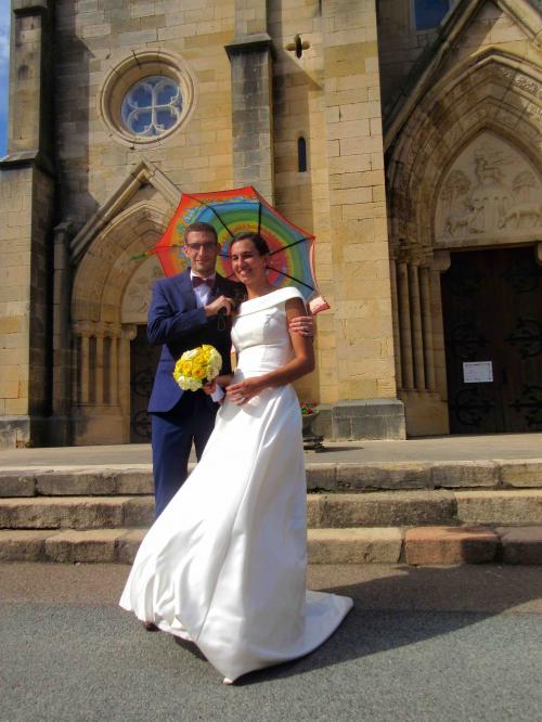 Le mariage des parapluies... 