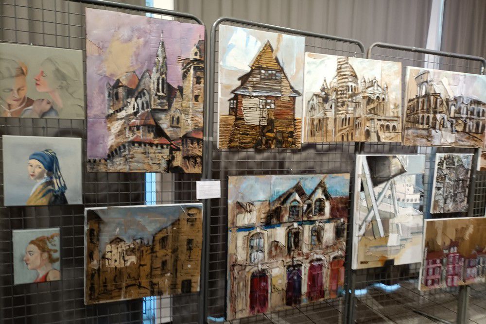 Une belle exposition de la Palette Alizarine...
