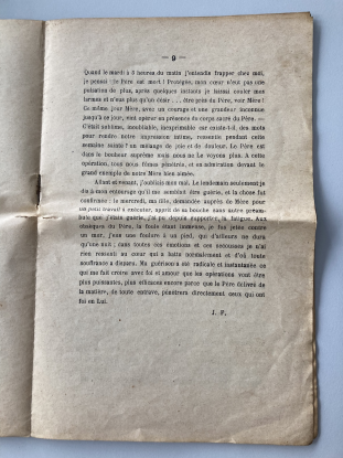 Unitif n°12 (derniers moments du Père), vers 1920