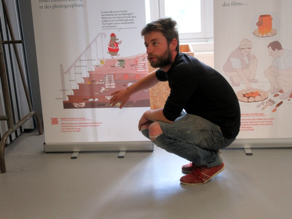 Des séances d'archéo-anthropologie  ont eu lieu au Musée du Pays Châtillonnais-Trésor de Vix durant les vacances de printemps 2019
