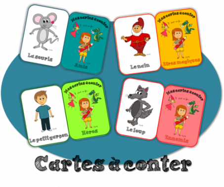 Une découverte : les cartes à conter de Mysticlolly.