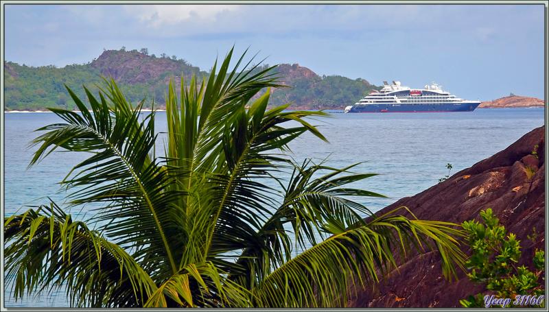 11/12/2021 : une belle journée commence avec le soleil. Départ en balade en passant par la route qui traverse la Vallée de Mai - Praslin - Seychelles 
