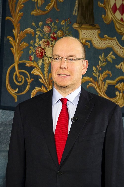 Voeux du prince Albert de Monaco