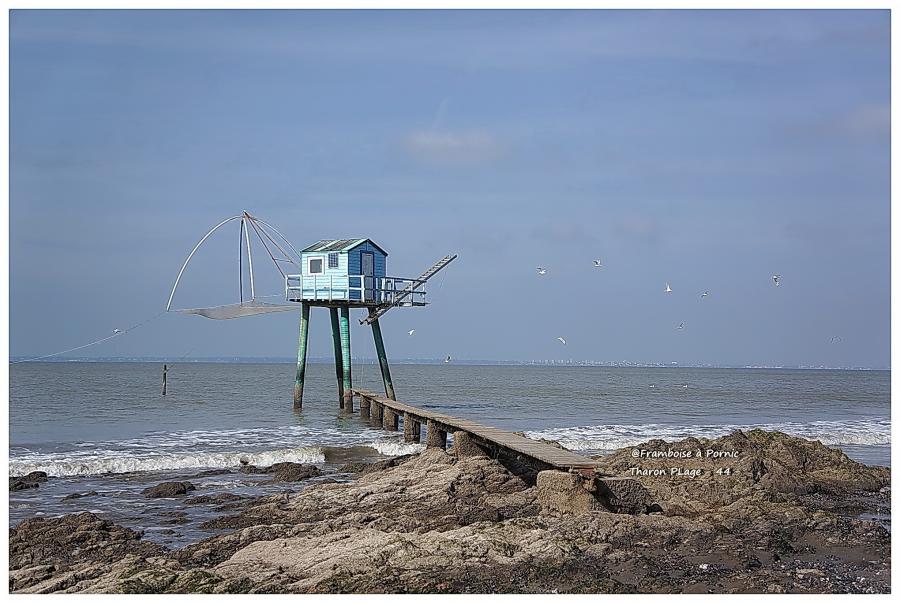 Pêcherie Tharon plage 44